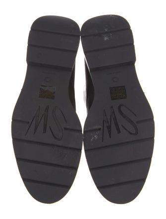 Stuart Weitzman Leather Combat Boots