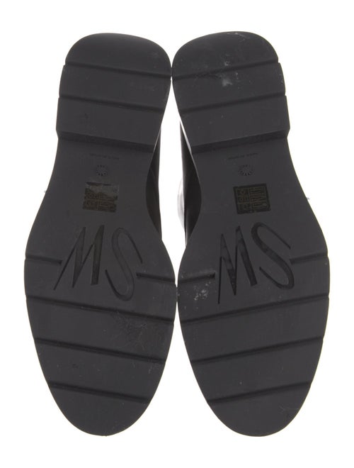 Stuart Weitzman Leather Combat Boots