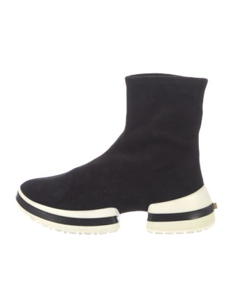 Stuart Weitzman Suede Sock Boots