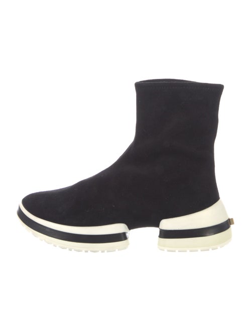 Stuart Weitzman Suede Sock Boots