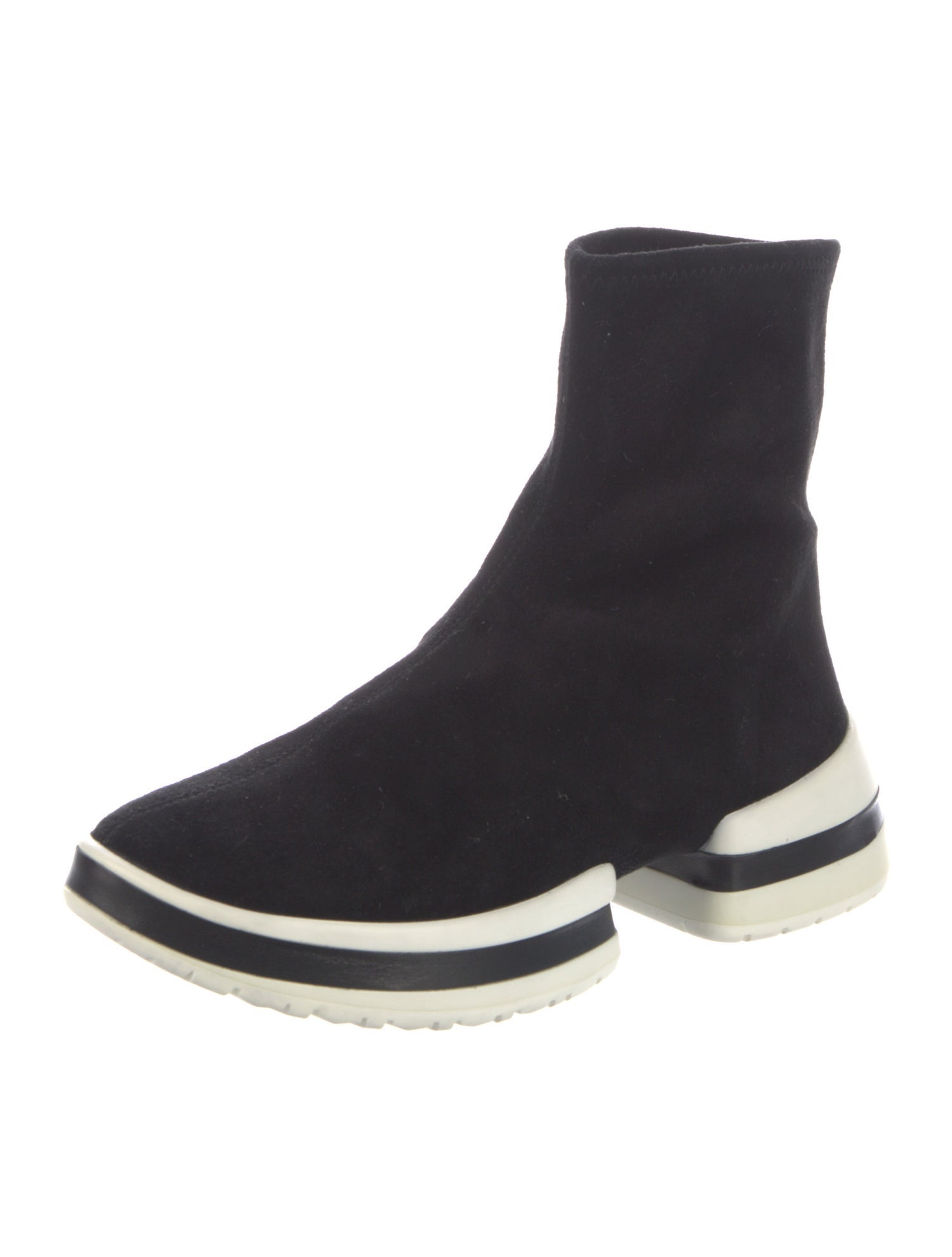 Stuart Weitzman Suede Sock Boots