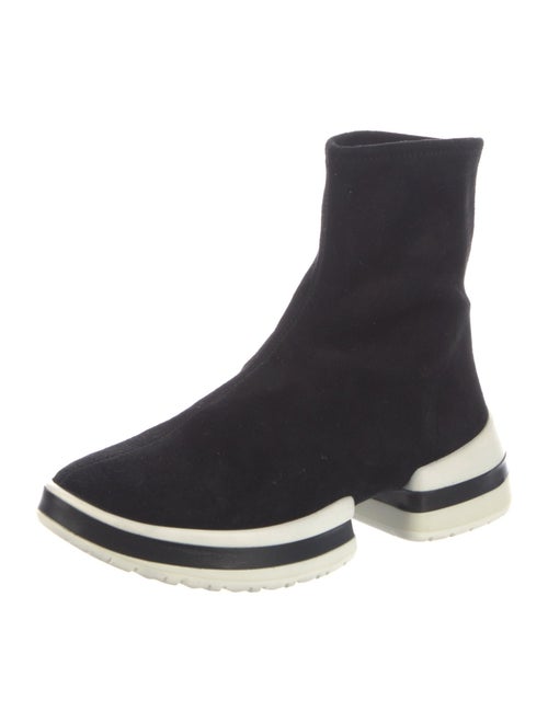 Stuart Weitzman Suede Sock Boots