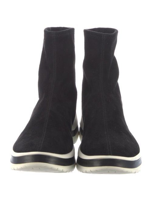 Stuart Weitzman Suede Sock Boots