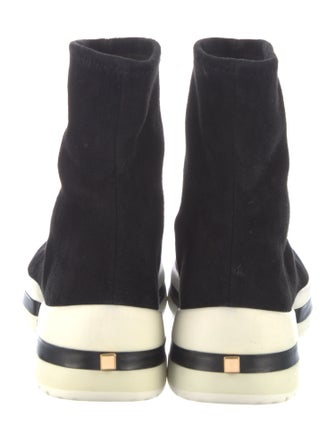 Stuart Weitzman Suede Sock Boots