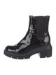 Stuart Weitzman Patent Leather Chelsea Boots