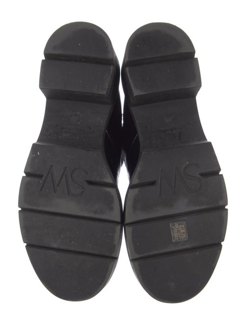 Stuart Weitzman Patent Leather Chelsea Boots