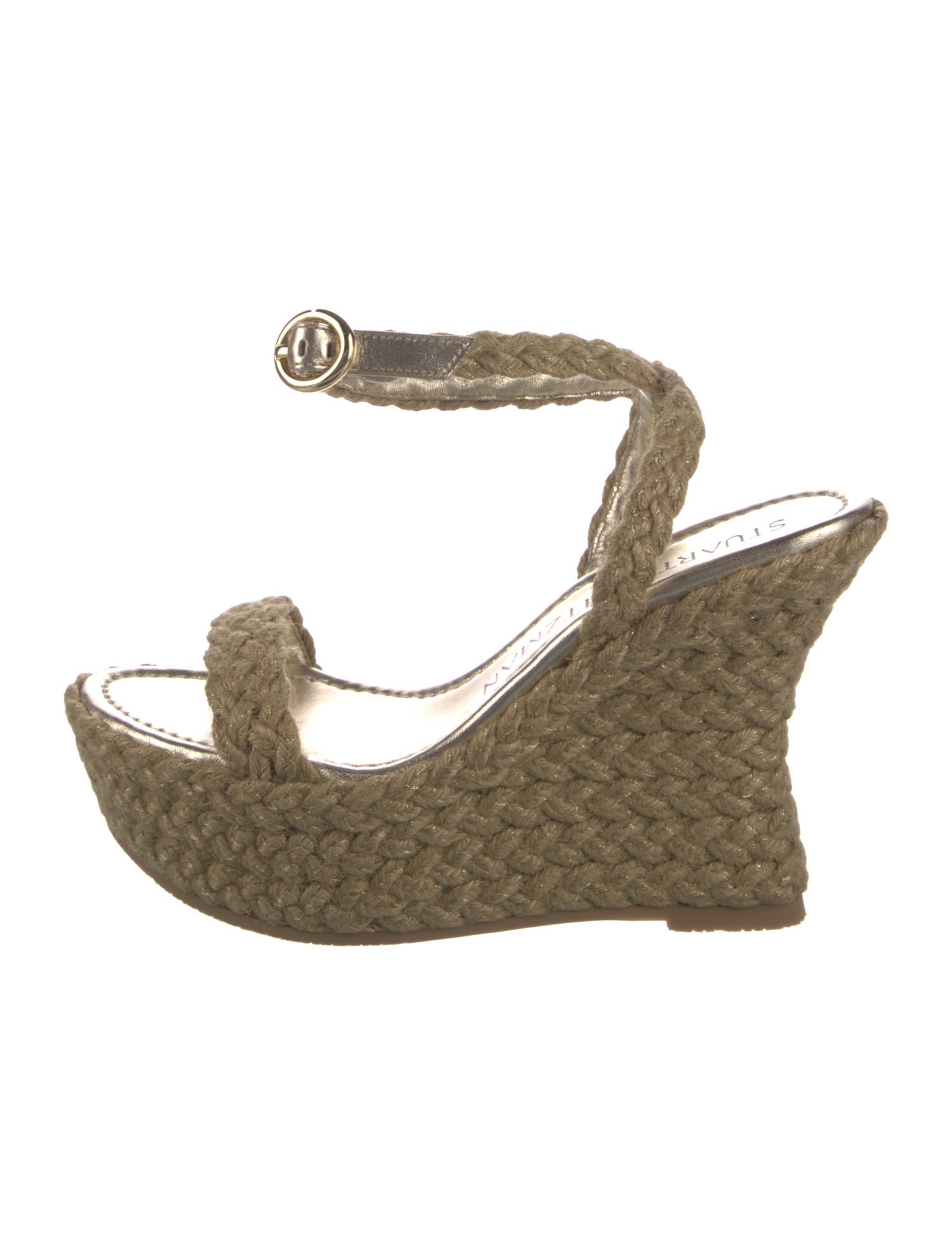 Stuart Weitzman Straw Espadrilles w/ Tags