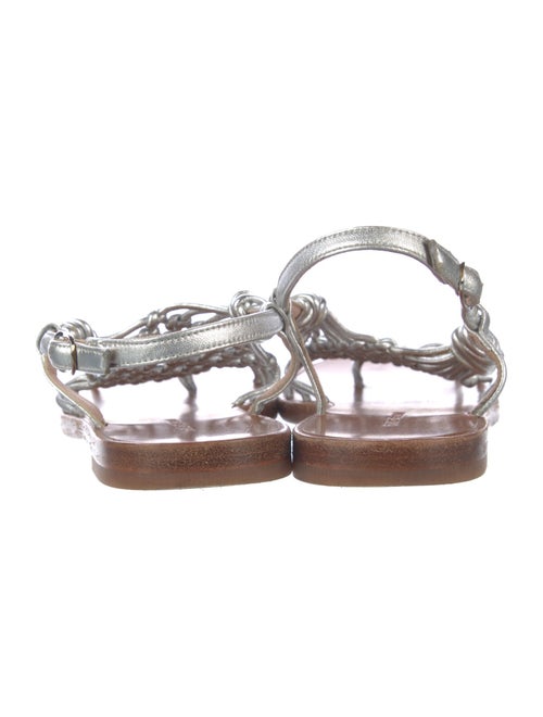 Stuart Weitzman Leather Gladiator Sandals