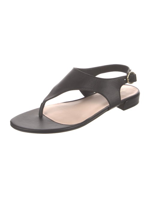 Stuart Weitzman Leather Slingback Sandals