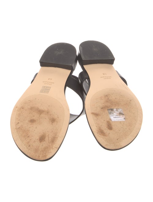 Stuart Weitzman Leather Slingback Sandals