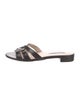 Stuart Weitzman Leather Slides