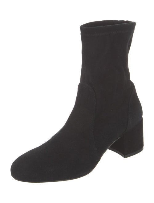 Stuart Weitzman Suede Sock Boots