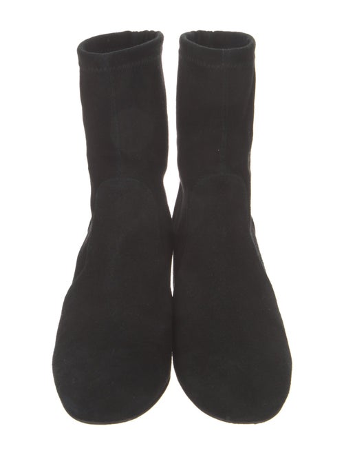 Stuart Weitzman Suede Sock Boots