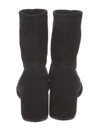 Stuart Weitzman Suede Sock Boots
