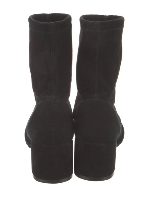 Stuart Weitzman Suede Sock Boots