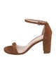 Stuart Weitzman Suede Sandals