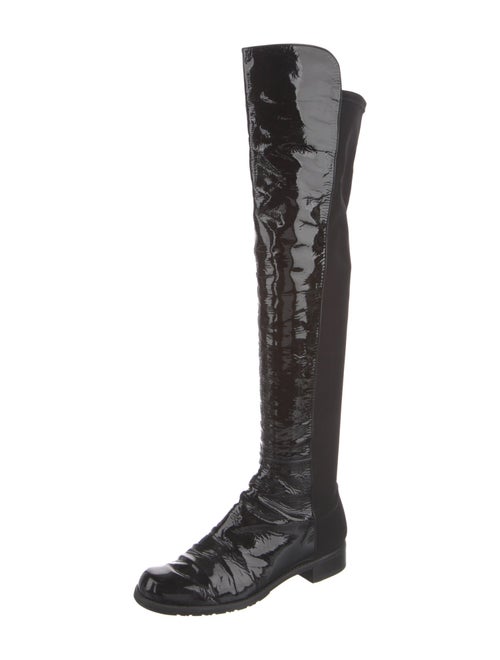 Stuart Weitzman Patent Leather Boots