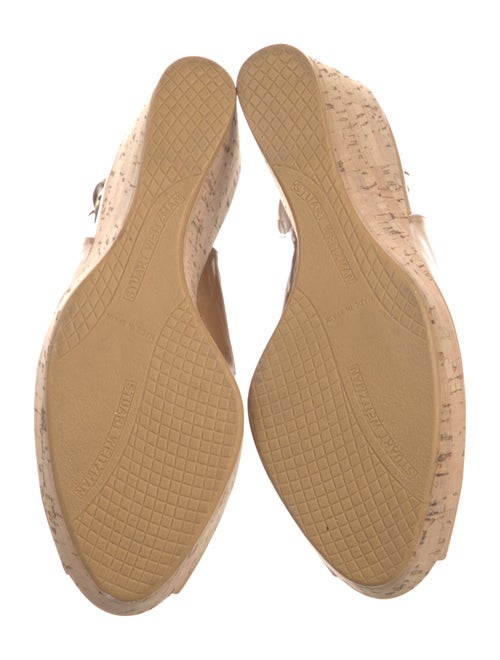 Stuart Weitzman Patent Leather Slingback Sandals