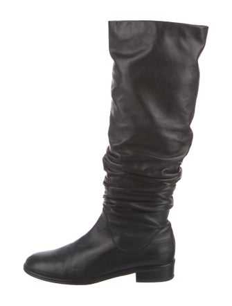 Stuart Weitzman Leather Riding Boots
