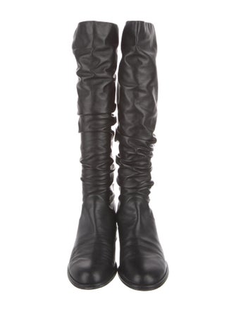 Stuart Weitzman Leather Riding Boots