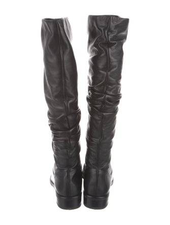 Stuart Weitzman Leather Riding Boots