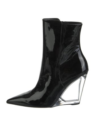 Stuart Weitzman Patent Leather Boots