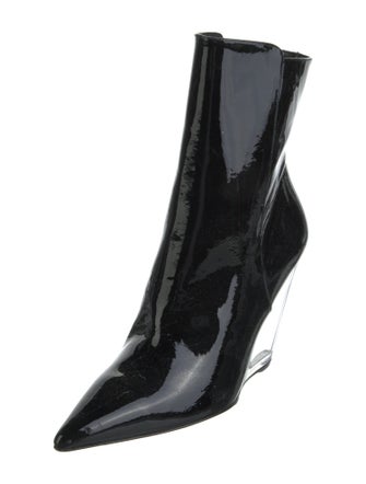 Stuart Weitzman Patent Leather Boots