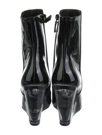Stuart Weitzman Patent Leather Boots