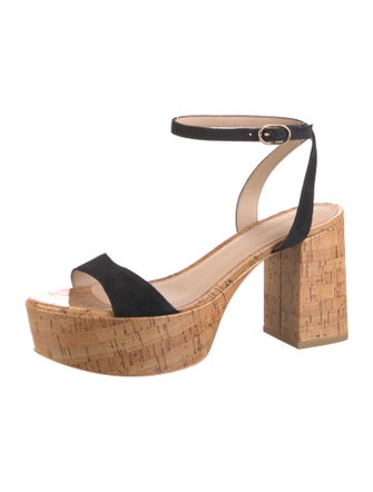 Stuart Weitzman Suede Sandals