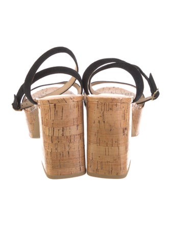 Stuart Weitzman Suede Sandals
