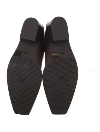 Stuart Weitzman Leather Sock Boots