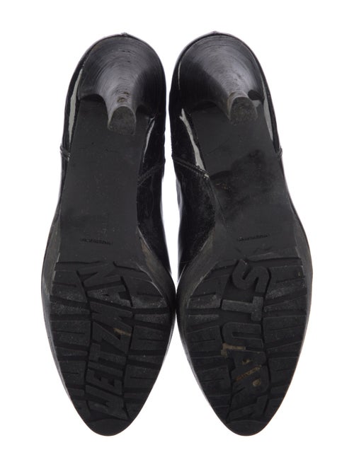Stuart Weitzman Patent Leather Chelsea Boots