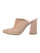 Stuart Weitzman Suede Mules