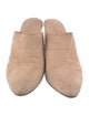 Stuart Weitzman Suede Mules