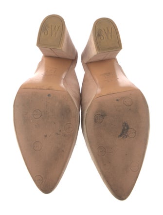 Stuart Weitzman Suede Mules