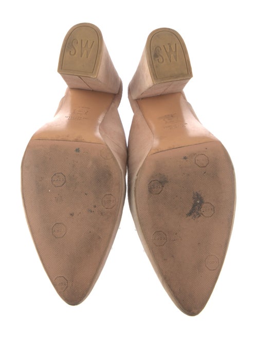 Stuart Weitzman Suede Mules