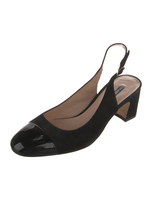 Stuart Weitzman Suede Slingback Pumps