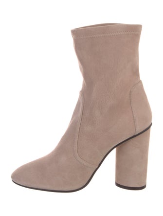 Stuart Weitzman Suede Sock Boots