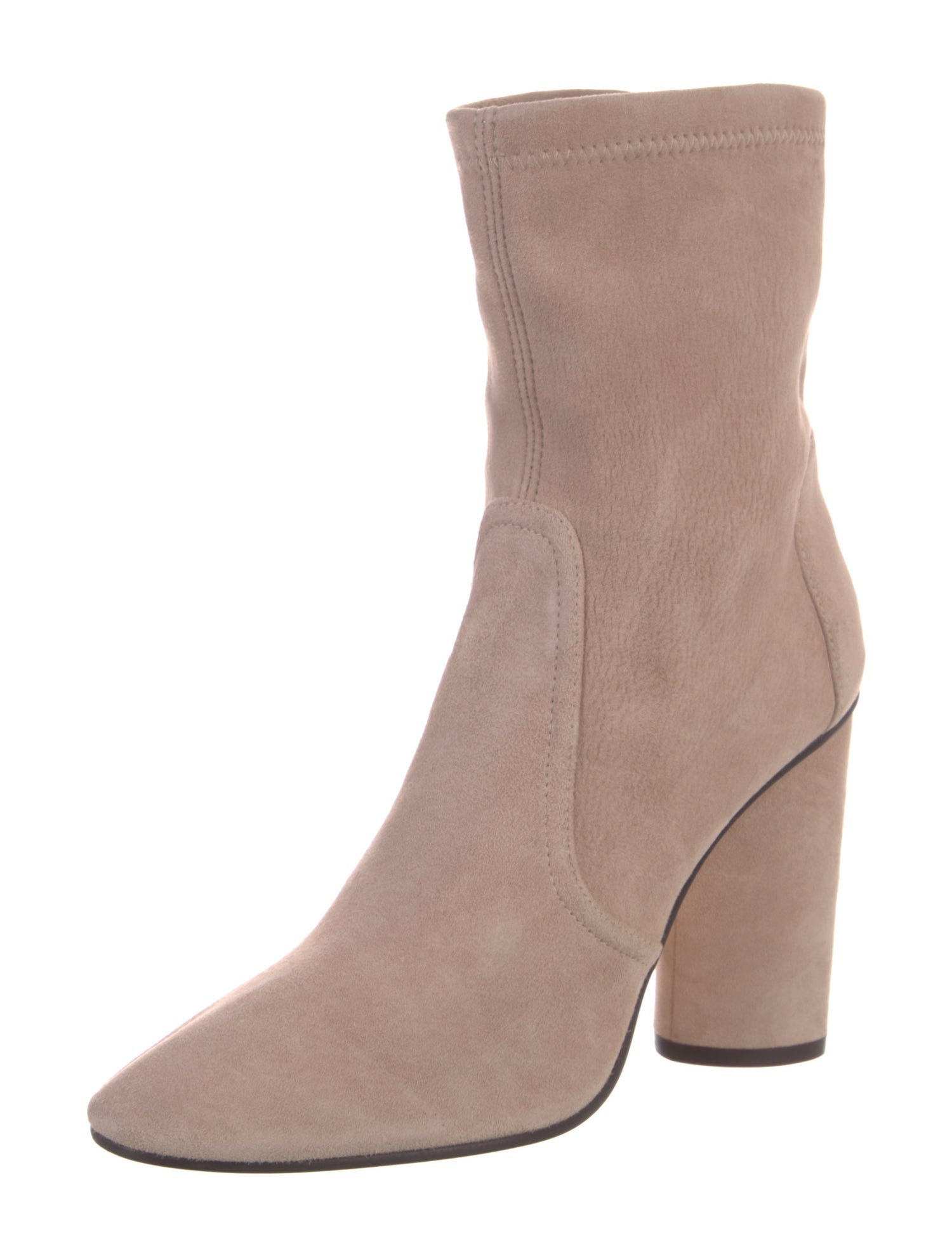 Stuart Weitzman Suede Sock Boots