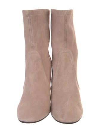 Stuart Weitzman Suede Sock Boots