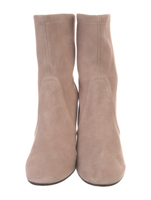 Stuart Weitzman Suede Sock Boots