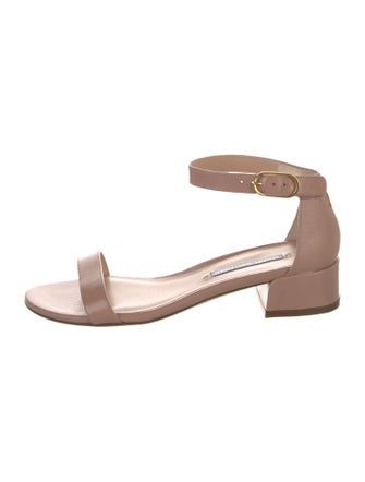 Stuart Weitzman Patent Leather Sandals