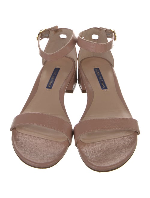 Stuart Weitzman Patent Leather Sandals