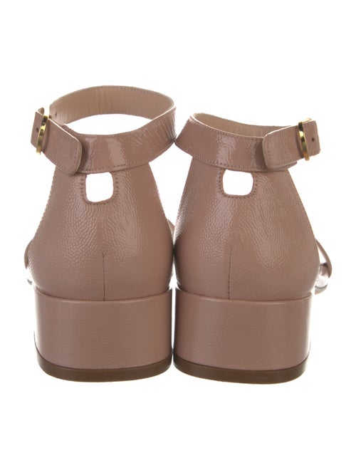 Stuart Weitzman Patent Leather Sandals