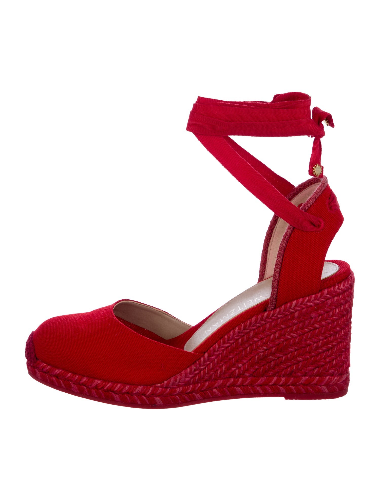 Stuart Weitzman Jute D'Orsay Pumps