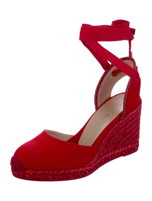 Stuart Weitzman Jute D'Orsay Pumps