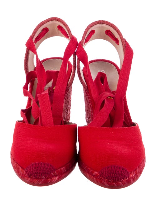 Stuart Weitzman Jute D'Orsay Pumps