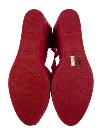 Stuart Weitzman Jute D'Orsay Pumps