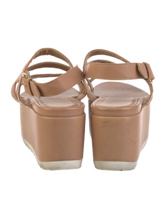 Stuart Weitzman Leather Studded Accents Sandals