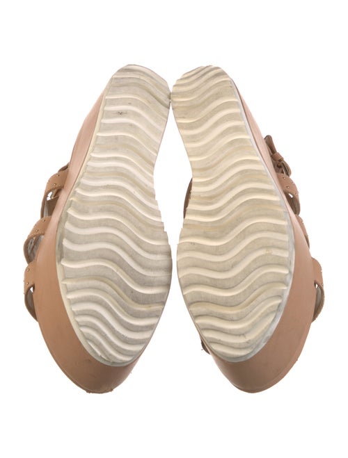 Stuart Weitzman Leather Studded Accents Sandals